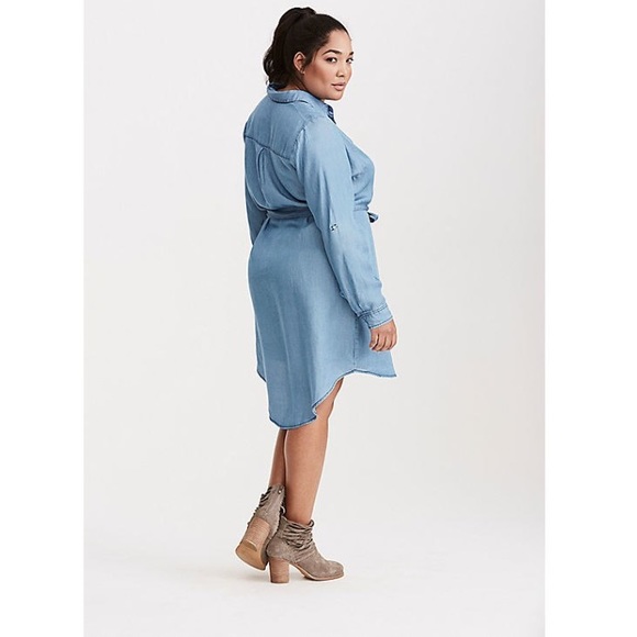 New torrid shirt dress plus size women 1x - Picture 3 of 7